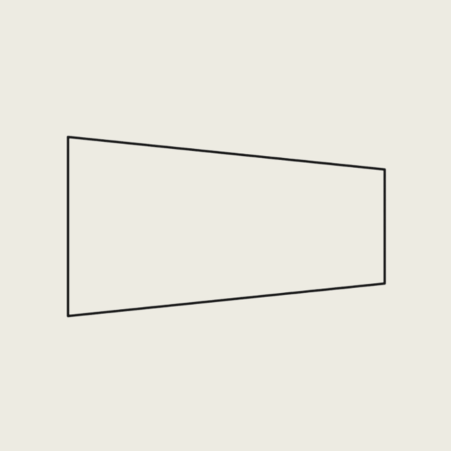 Trapezförmige Matratzen