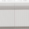 Draufsicht auf ein modernes, hellgraues, L-förmiges Sofa mit dezenten Streifen. Die Maße sind für beide Teile mit 110 cm angegeben, auf Deutsch mit Seite A und Seite B.
